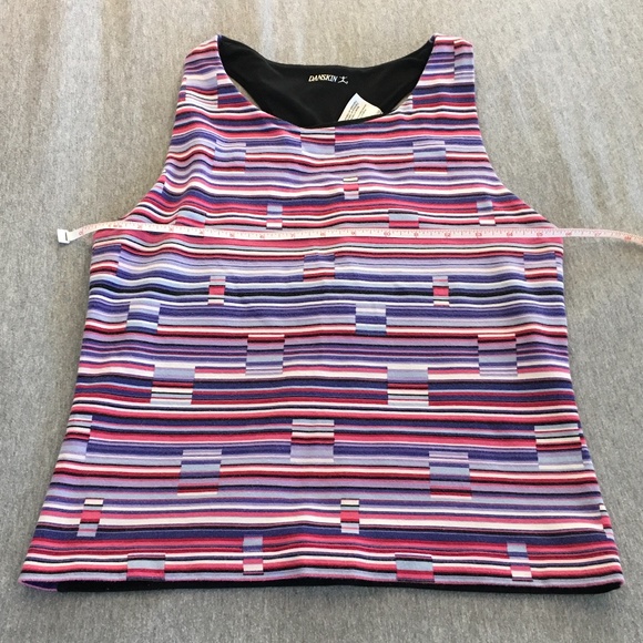 Danskin Multicolor Striped Tank Top - Picture 4 of 8